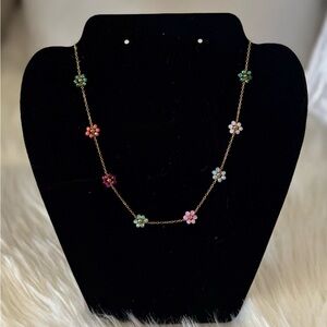 Floral Multicolor Necklace